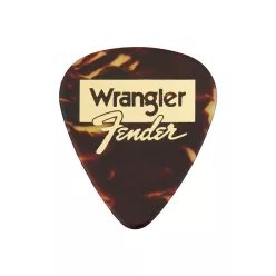   1980351040 Fender  Wrangler picks, 351 shape, tortoiseshell, 8-pack