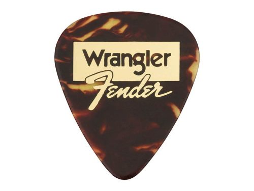 1980351040 Fender  Wrangler picks, 351 shape, tortoiseshell, 8-pack