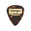 1980351040 Fender  Wrangler picks, 351 shape, tortoiseshell, 8-pack