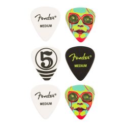   1980351049 Fender  John 5 picks, 351 shape, celluloid, 6-pack