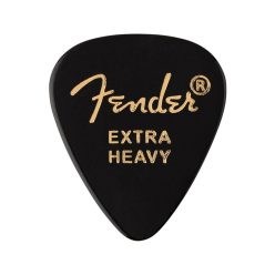   1980351206 Fender  351 shape premium picks, extra heavy, black, 12-pack