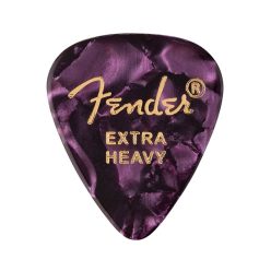   1980351676 Fender  351 shape premium picks, extra heavy, purple moto, 12-pack