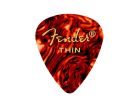 1980351700 Fender Classic Celluloid Picks 12 pcs 351 shape thin shell guitar picks