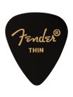 1980351706 Fender  351 shape premium picks, thin, black, 12-pack