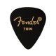 Fender 1980351706 премиум перца – форма 351, тънък калибър, черен целулоид, комплект 12
