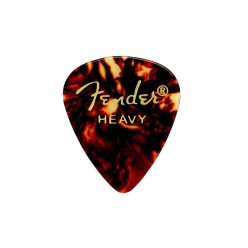   1980351900 Fender Classic Celluloid Picks 12 pcs 351 shape heavy shell guitar picks