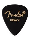 1980351906 Fender  351 shape premium picks, heavy, black, 12-pack