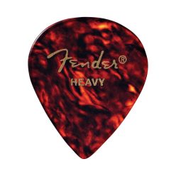   1980551900 Fender Classic Celluloid Picks 12 pieces, 551 shape, heavy