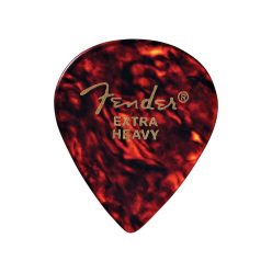   1980551950 Fender Classic Celluloid Picks 12 pieces, 551 shape, extra heavy