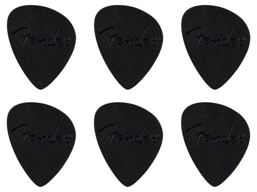 1989999103 Fender  offset picks, 6 pieces, black