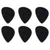 1989999103 Fender  offset picks, 6 pieces, black