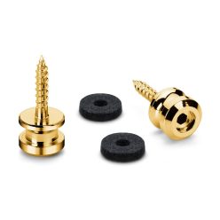   24060500 Schaller  S-Locks strap button set S (thread length 18mm), gold