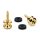 24060500 Schaller  S-Locks strap button set S (thread length 18mm), gold