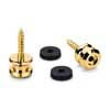 24060500 Schaller  S-Locks strap button set S (thread length 18mm), gold