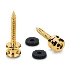   24070500 Schaller  S-Locks strap button set L (thread length 27mm), gold