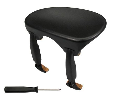 253231 Wittner  violin chinrest center mount, 1/2 - 1/4