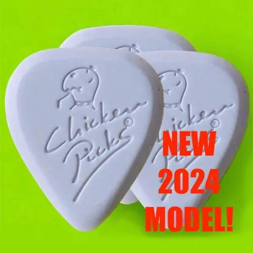 3-SH-24 ChickenPicks  Shredder 2.4mm guitar pick 3-pack