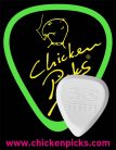 3-SH-35 ChickenPicks  Shredder 3.5mm guitar pick 3-pack