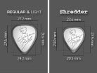 3-TO-OS ChickenPicks  try-out set Original Series 3 guitar picks