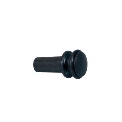 331-E Boston  endpin, ebony, 1-pack, without eye