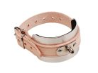 395-AL Riedl  wrist strap for flute lyre, aluminum and leather, with nickel mount