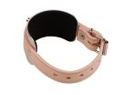 395-AL Riedl  wrist strap for flute lyre, aluminum and leather, with nickel mount