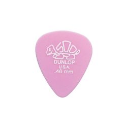   41-R-46 Dunlop Delrin-500 picks, 72-pack, light pink, 0.46 mm.