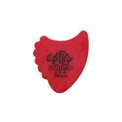   414-R-50 Dunlop Tortex Sharkfin picks, 72-pack, red, 0.50 mm.