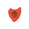 414-R-60 Dunlop Tortex Sharkfin picks, 72-pack, orange, 0.60 mm.