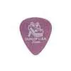 417-P-71 Dunlop Gator Grip picks, 12-pack, purple. 0.71 mm.