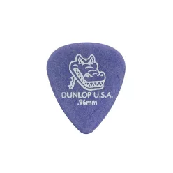  417-R-96 Dunlop Gator Grip picks, 72-pack, purple blue, 0.96 mm.