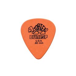   418-R-60 Dunlop Tortex Standard picks, 72-pack, orange, 0.60 mm.