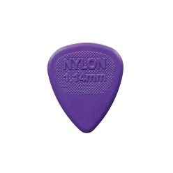   443-R-114 Dunlop Nylon Midi picks, nylon, 72-pack, purple, 1.14 mm.