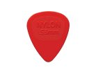 443-R-53 Dunlop Nylon Midi picks, nylon, 72-pack, red, 0.53 mm.