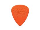 443-R-67 Dunlop Nylon Midi picks, nylon, 72-pack, orange, 0.67 mm.