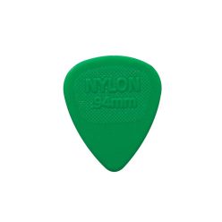   443-R-94 Dunlop Nylon Midi picks, nylon, 72-pack, green, 0.94 mm.