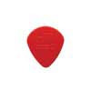 47-R-1N Dunlop Nylon Jazz picks, nylon, red, 24-pack, round tip, 1.10 mm.