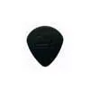 47-R-1S Dunlop Nylon Jazz picks, stiffo nylon, black, 24-pack, round tip, 1.10 mm.