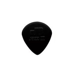   47-R-2S Dunlop Nylon Jazz picks, stiffo nylon, black, 24-pack, medium tip, 1.18 mm.