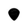 47-R-2S Dunlop Nylon Jazz picks, stiffo nylon, black, 24-pack, medium tip, 1.18 mm.