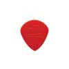 47-R-3N Dunlop Nylon Jazz picks, nylon, red, 24-pack, sharp tip, 1.38 mm.