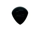 47-R-3S Dunlop Nylon Jazz picks, stiffo nylon, black, 24-pack, sharp tip, 1.38 mm.