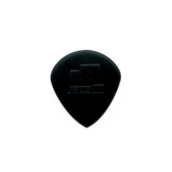   47-R-3S Dunlop Nylon Jazz picks, stiffo nylon, black, 24-pack, sharp tip, 1.38 mm.
