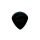 47-R-3S Dunlop Nylon Jazz picks, stiffo nylon, black, 24-pack, sharp tip, 1.38 mm.