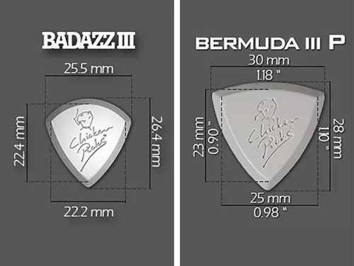 5-BABE-CP ChickenPicks  variety set Pointy 5 guitar picks