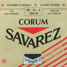 504-R Savarez  D-4 string, silverplated wound Corum, from 500-CR and 500-AR set, normal tension