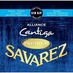   510-AJP Savarez Cantiga Premium string set classic, Alliance trebles, Cantiga Premium basses, hard tension