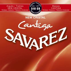   510-CR Savarez New Cristal Cantiga string set classic, New Cristal trebles, Cantiga basses, normal tension