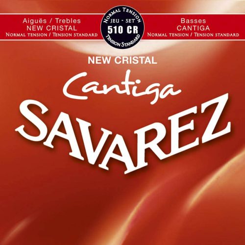 510-CR Savarez New Cristal Cantiga string set classic, New Cristal trebles, Cantiga basses, normal tension