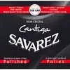 510-CRH Savarez New Cristal Cantiga string set classic, New Cristal trebles, polished silverwound Cantiga basses